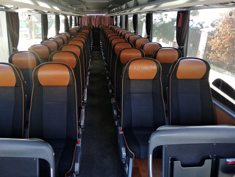 Interiér JV-Bus